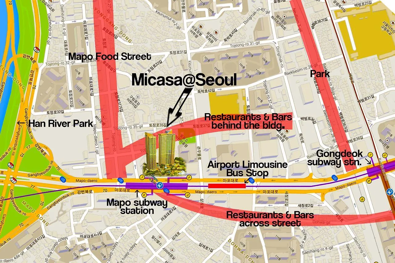 Micasa In Seoul Lägenhet 0*,  Sydkorea